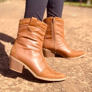 Bota Texana Caramelo Camurça/Napa 42
