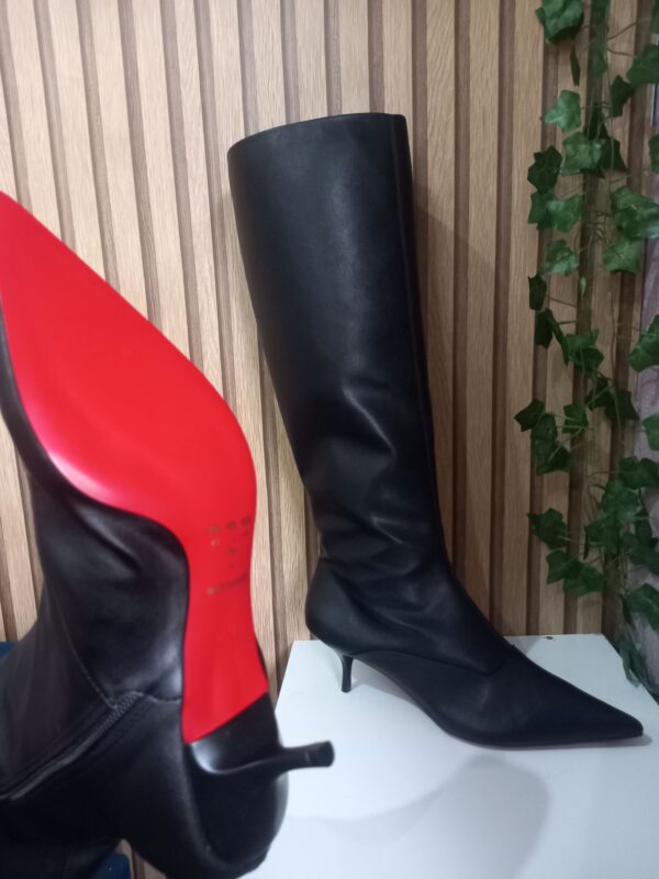 Bota Cano Longo Preta - Imagem 5
