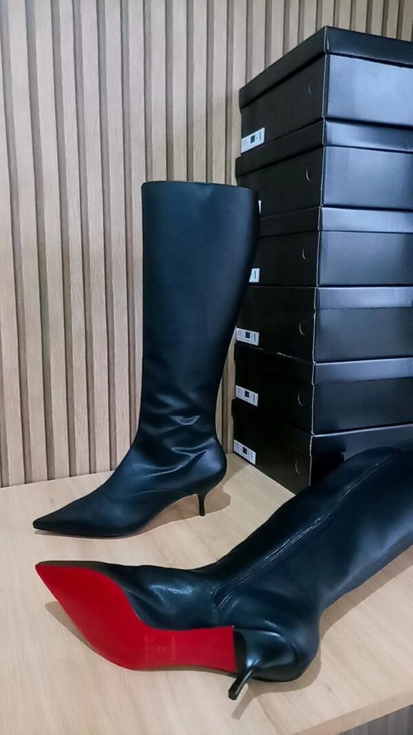 Bota Cano Longo Preta - Imagem 4