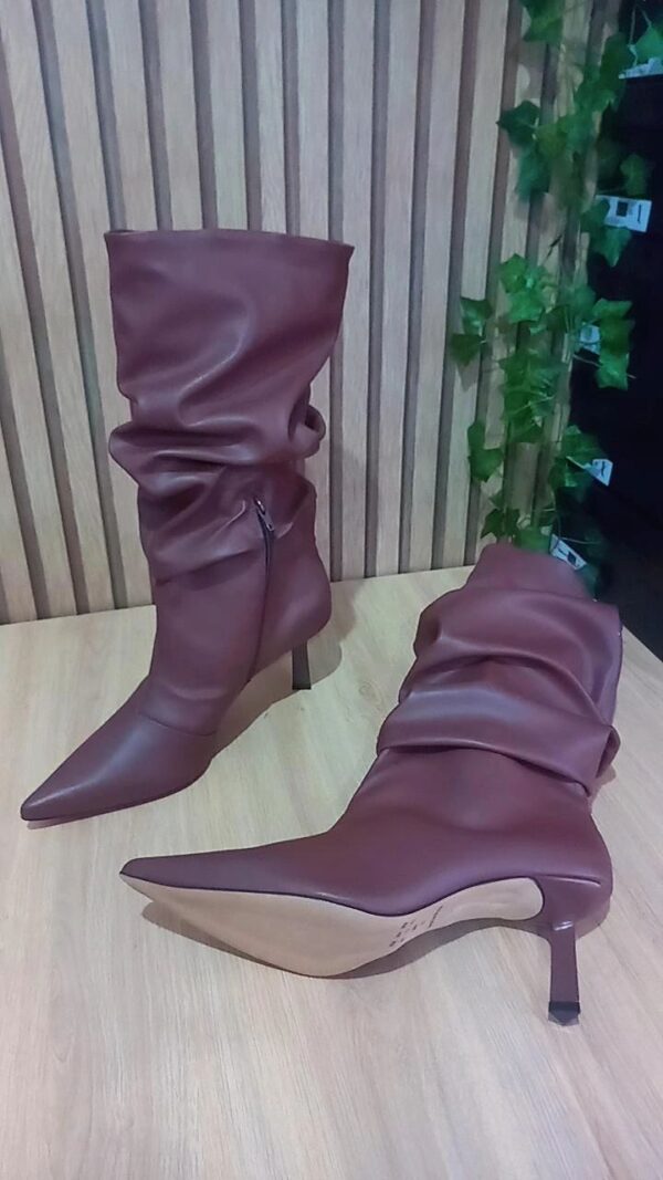 Bota Cano Médio Terra